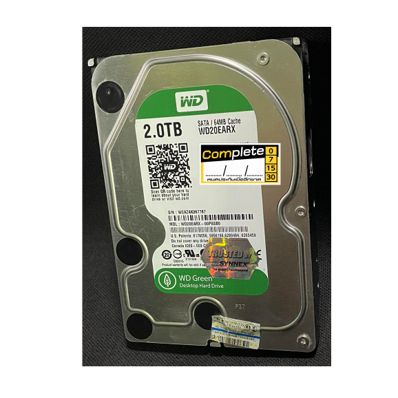 โปรโมชั่น/HDD/ฮาร์ดดิส/WD/Green/2TB/PC/ราคาประหยัด/แถมสายSATA3.0 ...