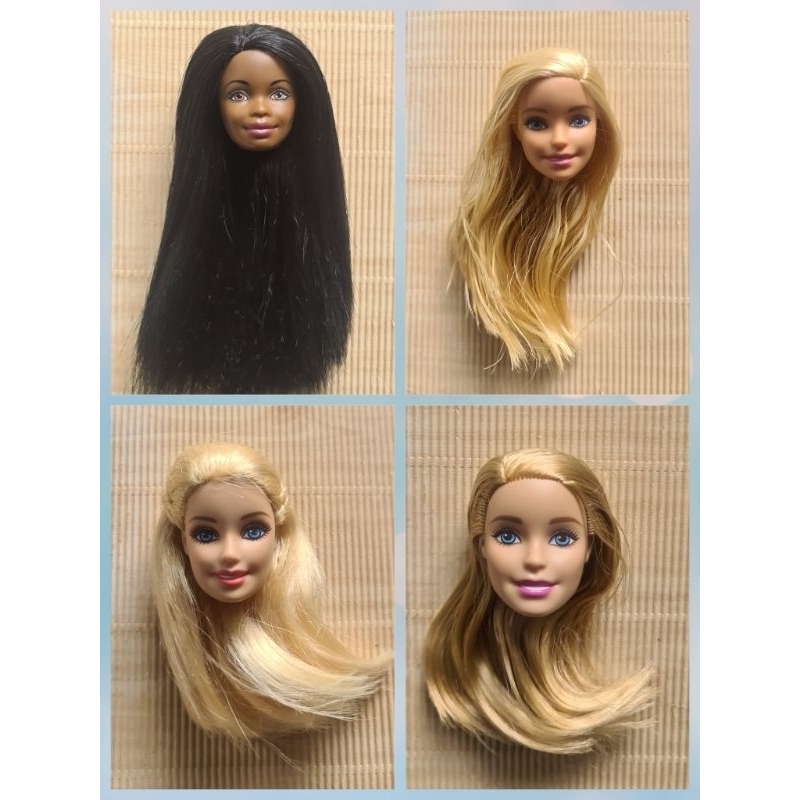 หัวบาร์บี้และตุ๊กตาอื่นๆ-สินค้ามือ1และมือ2-สินค้าพร้อมส่ง-barbie-doll-มีมากกว่ารูปตัวอย่าง
