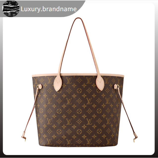 louis-vuitton-กระเป๋าขนาดกลาง-neverfull-กระเป๋าสุภาพสตรี-กระเป๋าสะพายข้าง