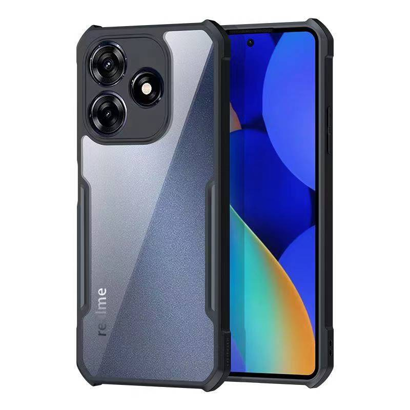 realme-c53-realme-c55เคสกันกระแทกขอบสีหลังใสoppo-a78-4g-a98-5g-reno9-reno9-pro-reno-8t-5g-a78-5g-a58-5g-reno8-reno8pro