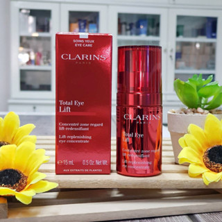 Clarins Super restorative Total Eye Lift 15ml ผลิต 12/2022 ผลิตภัณฑ์บำรุงรอบดวงตา