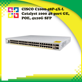 CISCO C1000-48P-4X-L Catalyst 1000 48 port GE, POE, 4x10G SFP