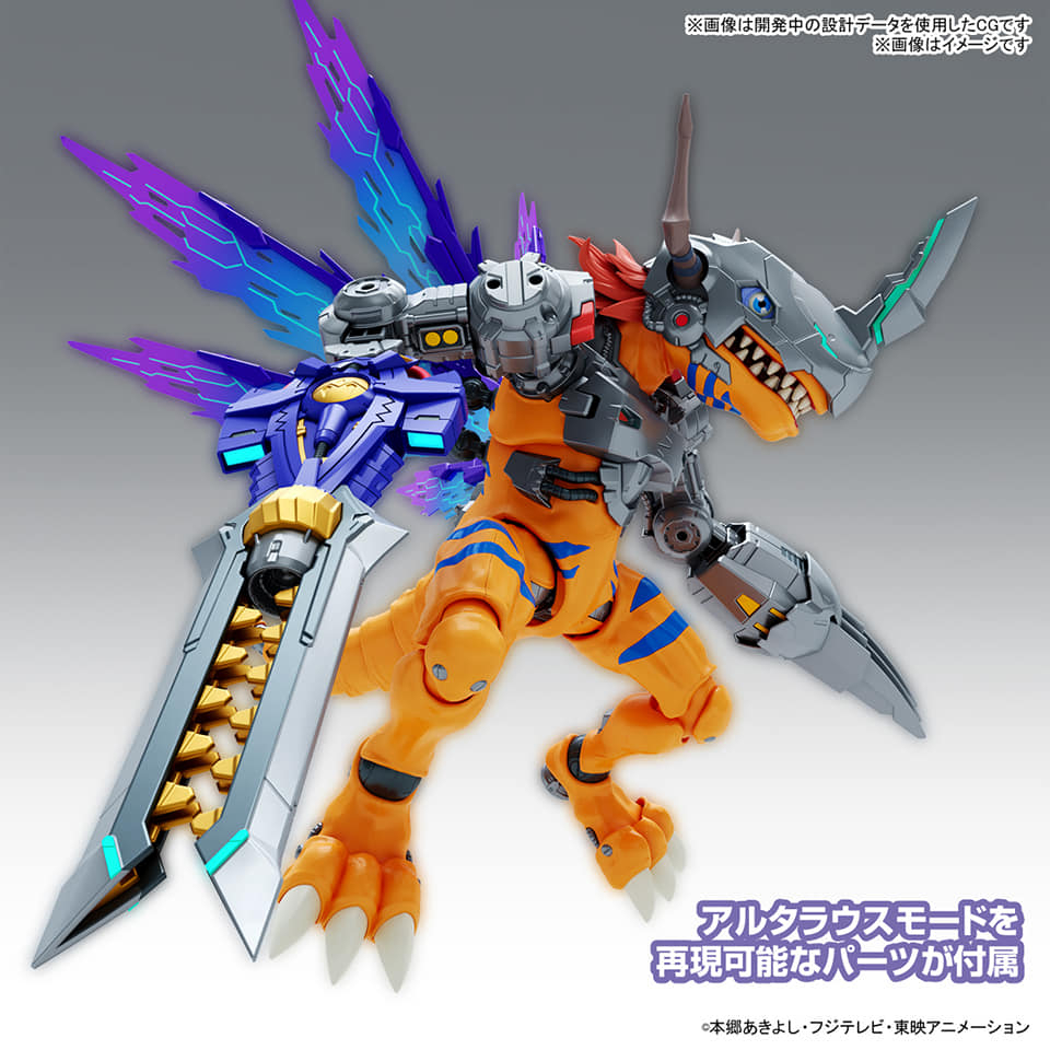 hot-coming-soonจัดส่งวันที่-25-29พ-ย-bandai-figure-rise-standard-amplified-metalgreymon-vaccine-1820-bygunplastyle