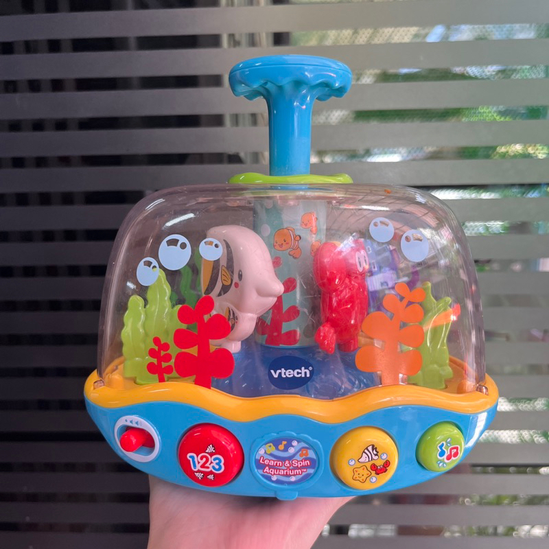 VTech Seaside Spinning Top Spinning Toy ของเล่นเด็กเล็ก กดหมุน มีเสียง