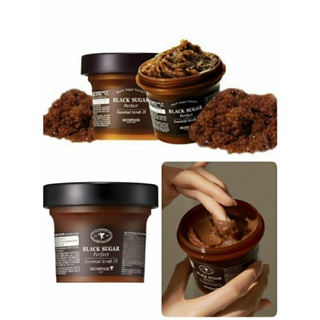 Skinfood Black Sugar Perfect Essential Scrub 2X 210g(Exp.2025)