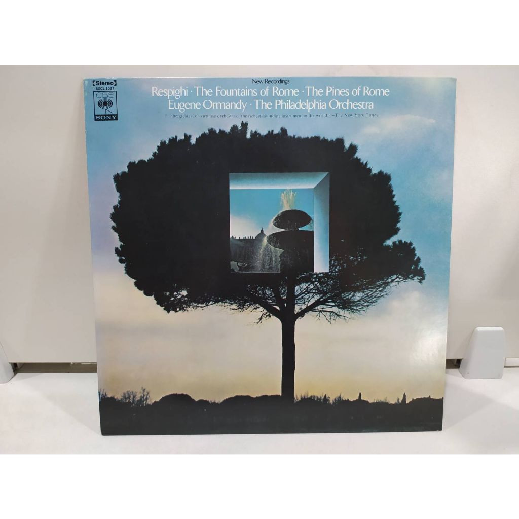 1lp-vinyl-records-แผ่นเสียงไวนิล-respighi-the-fountains-of-rome-the-pines-of-rome-e2c74