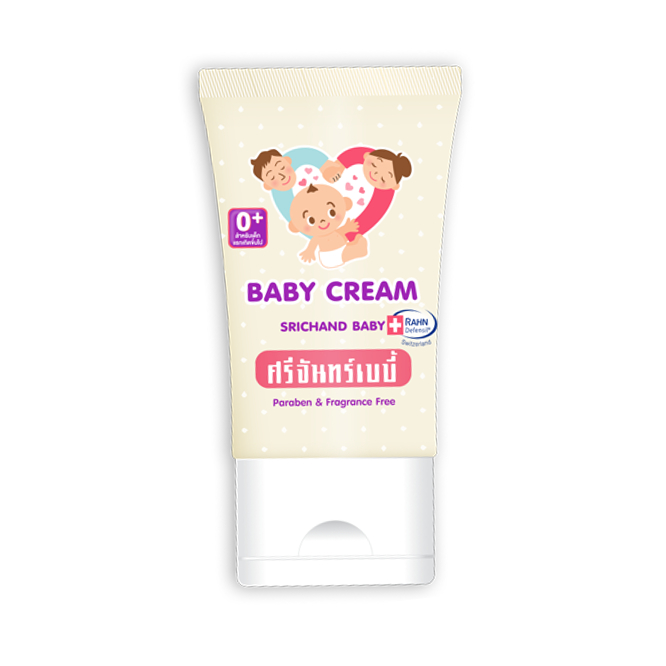 ศรีจันทร์-baby-powder-50กรัม-baby-cream-srichand-40-กรัม-srichand-baby