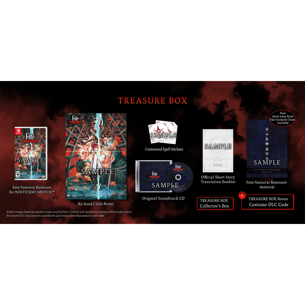 Nintendo Switch™ Fate/Samurai Remnant (By ClaSsIC GaME) | Shopee