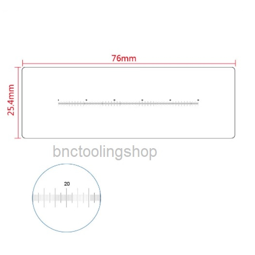 dg76-ออฟเจคทีฟ-เลนส์สำหรับไมโครสโคป-ขนาด-0-1-มม-microscope-objective-lens-micrometer-div-0-1mm