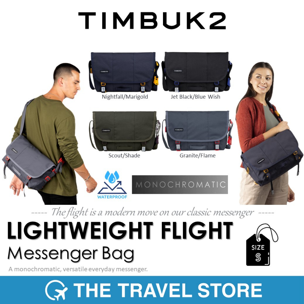TIMBUK2 Lightweight Flight Messenger Bag (10802) S กระเป๋าสะพายข้าง