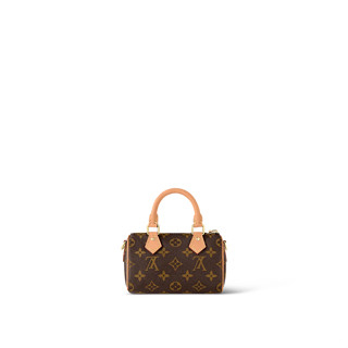 ถูกที่สุด-ของแท้-100-หลุยส์วิตตองlouis-vuitton-nano-speedy-women-shoulder-bag-สุภาพสตรี-กระเป๋าสะพายไหล่