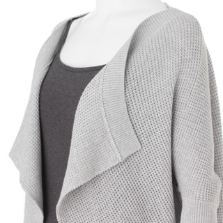 เสื้อคลุมไหมพรมผู้หญิง MUJI 2WAY cardigan W4AA001 #20481163891