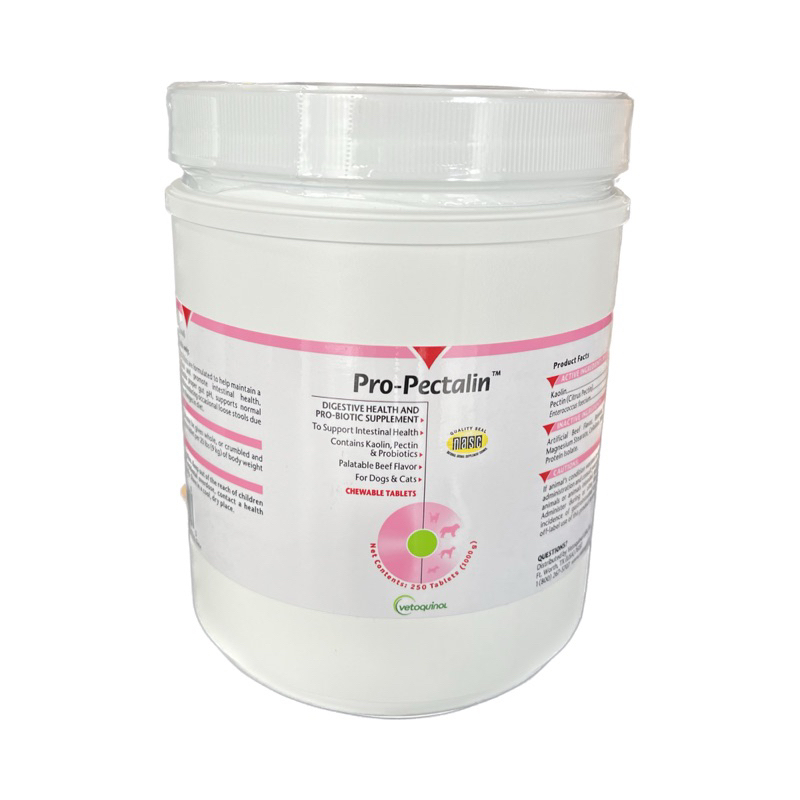 แบ่งขาย-แบบเม็ด-pro-pectalin-แก้ท้องเสียแมว-ปรับสมดุลลำไส้-สำหรับสุนัขและแมว