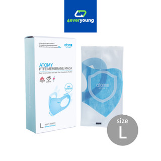 อะโทมี่ เมมเบรน มาร์ก หน้ากากอนามัยอะโทมี่ 5 ชั้น Atomy PTFE Membrane Mask 15ชิ้น/กล่อง แมส 3D หน้าเรียวจากเกาหลี