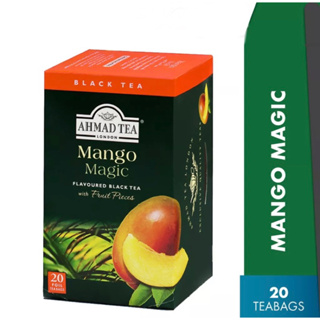 [พร้อมส่ง] ชาผลไม้ กลิ่นมะม่วง Ahmad Tea Mango Magic (20 Teabags) Halal Certified