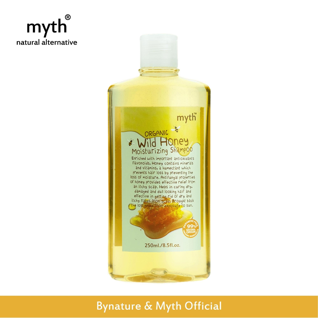 myth-organic-wild-honey-moisturizing-shampoo-ออแกนิคไวลต์ฮันนี่มอยซ์เจอร์ไรซิ่งแชมพู-แชมพูน้ำผึ้งป่าออแกนิค