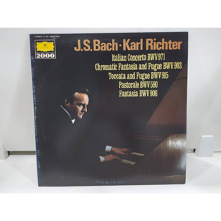 1LP Vinyl Records แผ่นเสียงไวนิล J.S.Bach-Karl Richter  (E4E93)