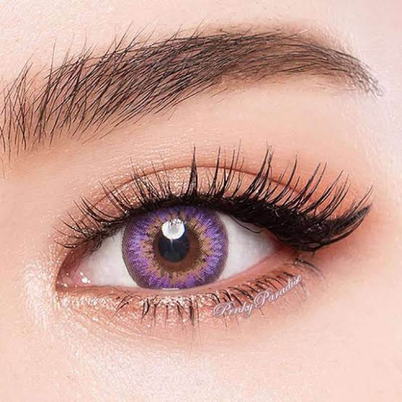 new-puffy-violet-สีม่วง-ทรีโทน-3tone-บิ๊กอาย-โทนฝรั่ง-pretty-doll-contact-lens-bigeyes-คอนแทคเลนส์-สายตาสั้น-ค่าสายตา