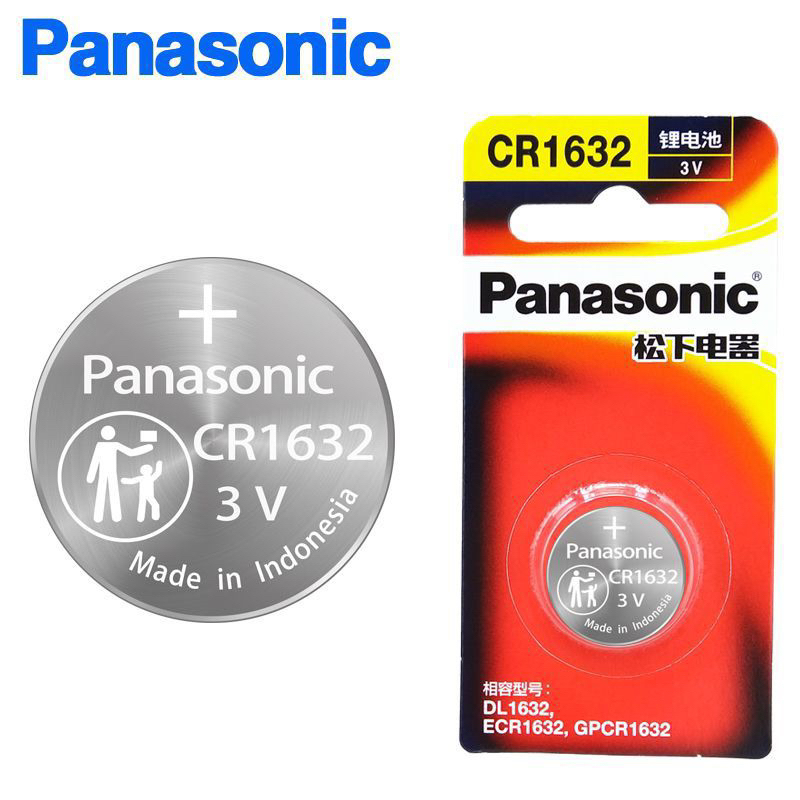 ถ่านPanasonic CR1632 Lithium 3V ของแท้ 100%แพคเดี่ยว1ก้อน | Shopee Thailand