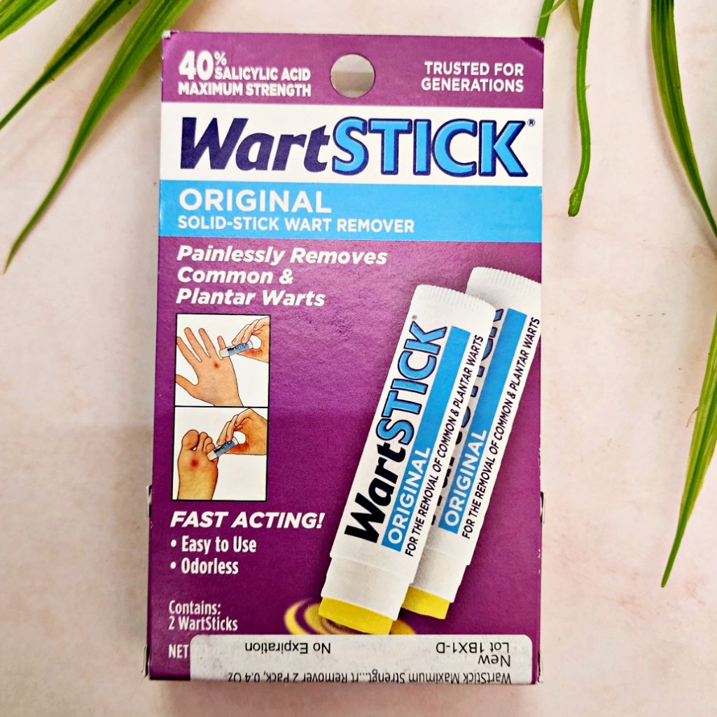 [WartStick®] Original SolidStick Wart Remover 5.1 g แท่งบาล์มกำจัดหูด
