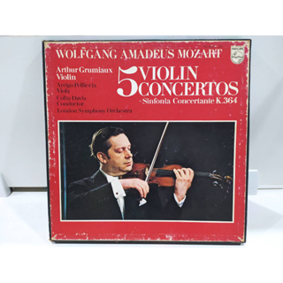 2LP Vinyl Records แผ่นเสียงไวนิล  VIOLIN 5 CONCERTOS + Sinfonia Concertante K.364   (E6C32)
