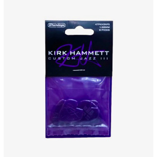 ปิ๊กกีต้าร์ Jim Dunlop รุ่น 47PKH3NPS Picks Signature Kirk Hammett ขนาด 1.38mm ของแท้ 100% Made in U.S.A.