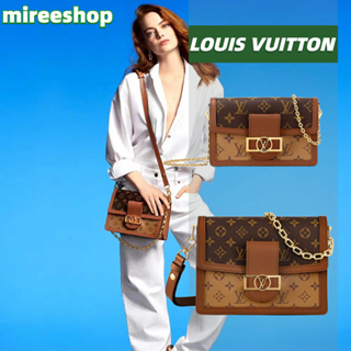 🍒หลุยส์วิตตอง Louis Vuitton กระเป๋ารุ่น Mini MM Dauphine
