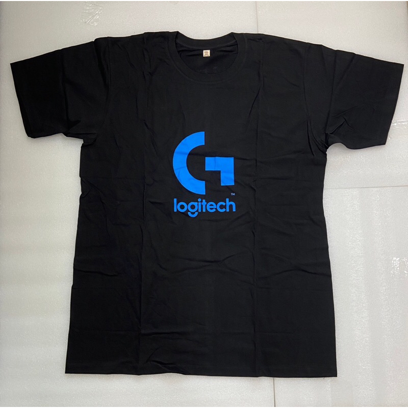 เสื้อยืด-logitech-t-shirt-logo-g-chin