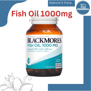 Blackmores Fish Oil 1000 mg แบลคมอร์ส ฟิช ออยล์ 1000 มก