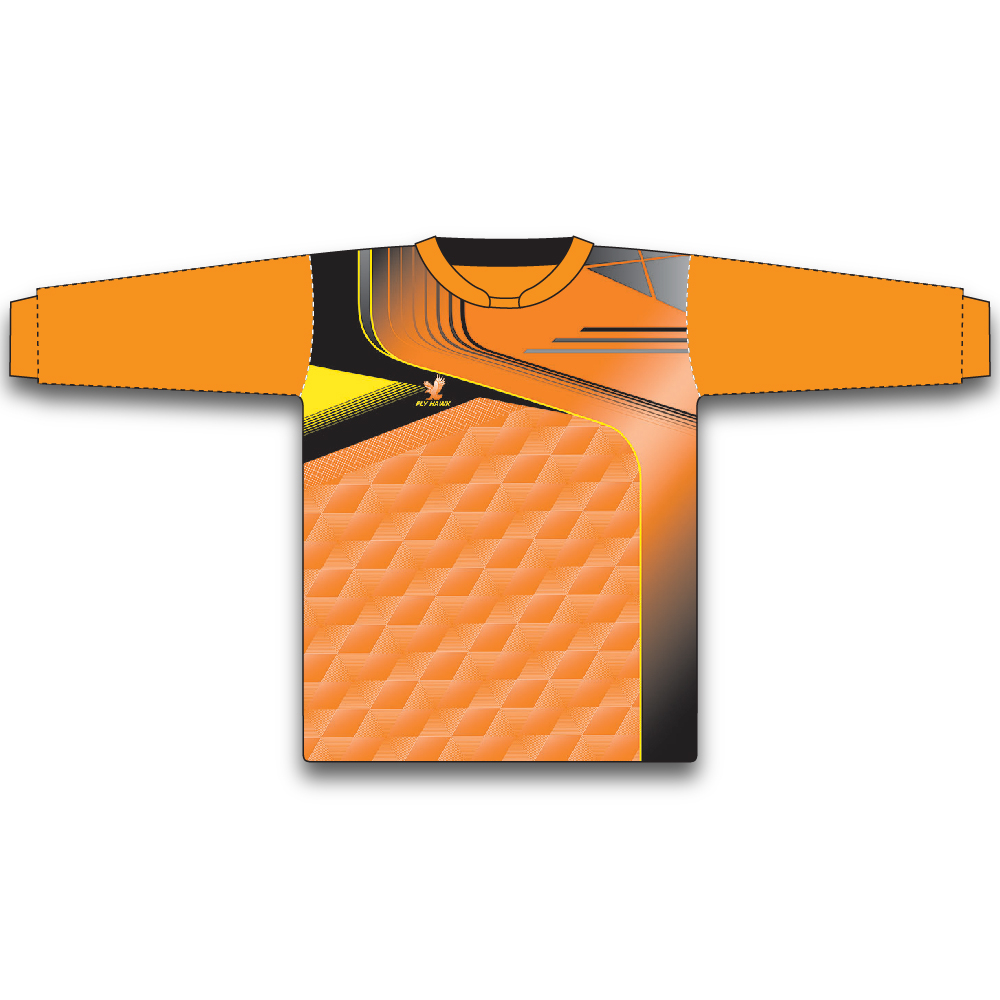 เสื้อฟุตบอลพิมพ์ลาย-คอกลมแขนยาว-เสื้อฟุตบอลฟลายฮ็อค-fly-hawk-รุ่น-a922-ของแท้-100
