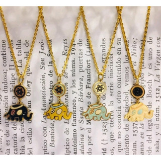 FAIRY TALES - Necklace สร้อยคอ ช้างโบฮีเมียน