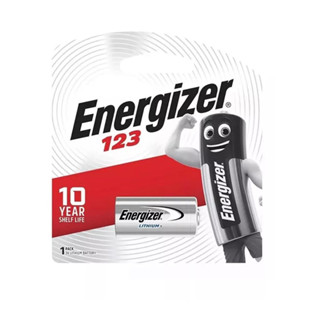 ถ่าน Energizer 123/CR123A/DL123 Lithium 3V ของแท้ 1 ก้อน