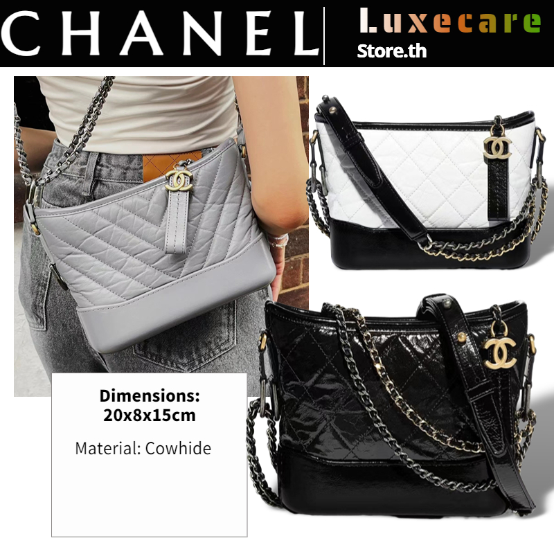 ชาแนล-chanel-gabrielle-women-shoulder-bag-กระเป๋าสายโซ่-กระเป๋าคนจรจัด-กระเป๋าชาแนล