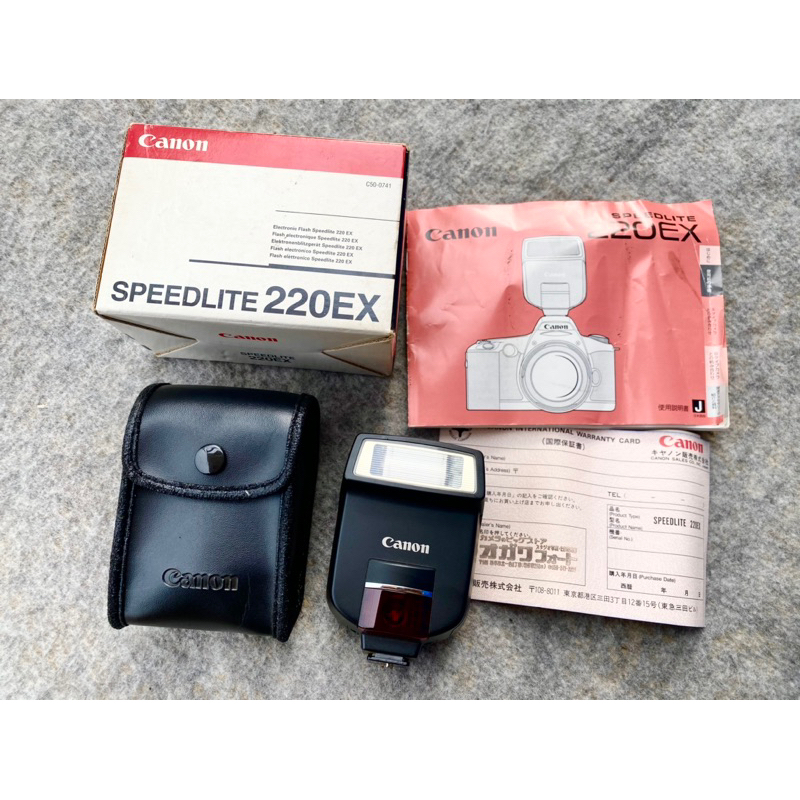 แฟลช canon 220 ex สวยเต็มระบบ Shopee Thailand
