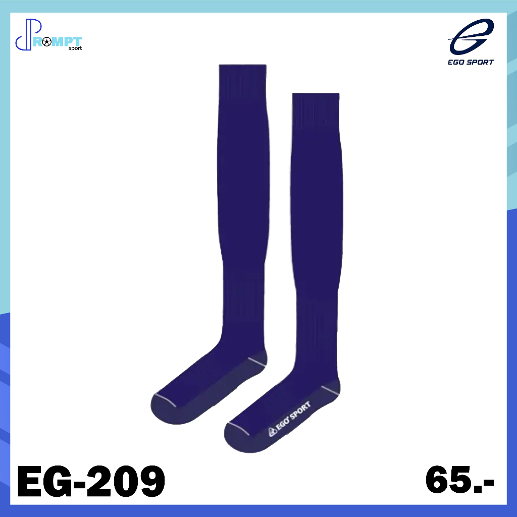 ถุงเท้าฟุตบอลแบบยาว-soccer-socks-รหัส-eg209-ของแท้100