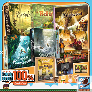 [ของแท้] Everdell / Bellfaire / Pearlbrook / Spirecrest / Newleaf / Mistwood / Resource Vessels / Card Sleeve Board Game