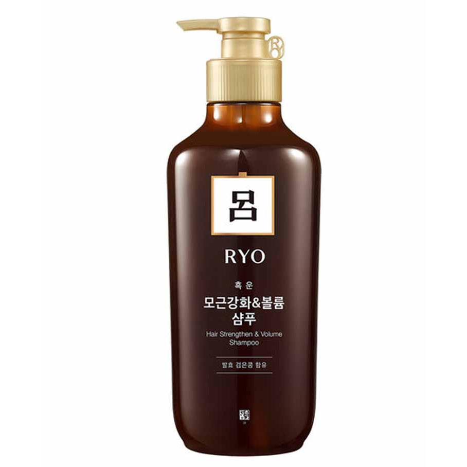 ของแท้-550ml-ryo-shampoo-ริยอ-แชมพูเกาหลี-แชมพูสมุนไพรเกาหลี-ryo-damage-care-ryo-hair-strengthener