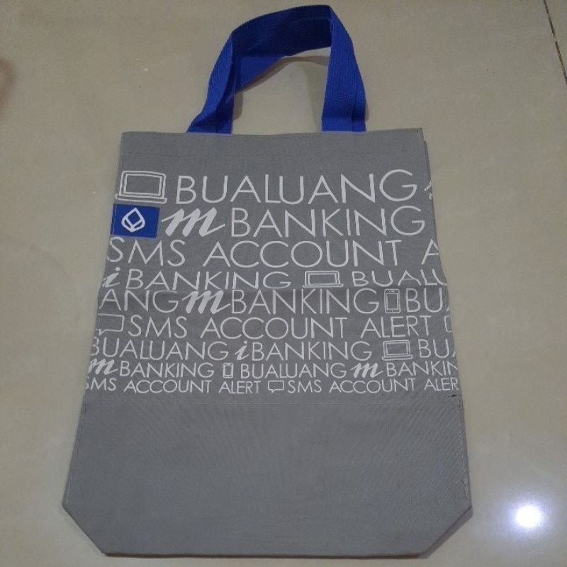 กระเป๋าผ้าอย่างดีลิขสิทธิ์เเท้100-ธนาคารกรุงเทพของใหม่มือ1รุ่นพิเศษเพื่อคนพิเศษขนาด12นิ้ว