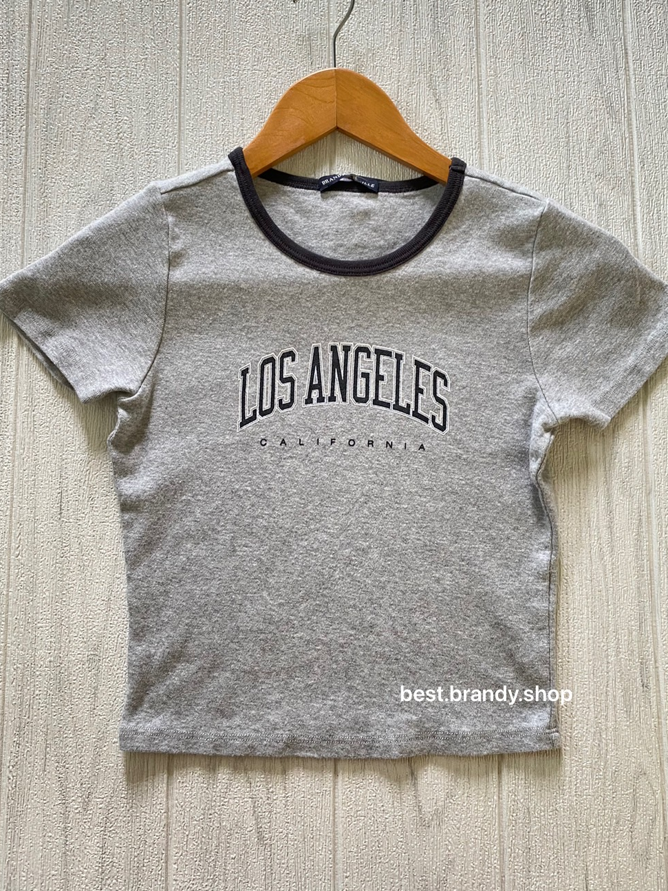 พร้อมส่งจากไทย-brandy-melville-ashlyn-los-angeles-top-ของแท้100