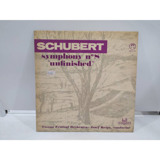 1MINI LP10นิ้ว Vinyl Records แผ่นเสียงไวนิล  SCHUBERT Symphony nS "unfinished"    (E10C99)