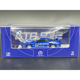 Time Micro​ 1:64 Nissan GTR R32 Calsonic blue figure version.