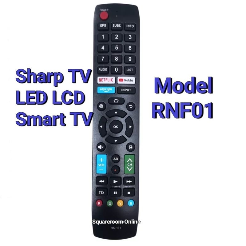 พร้อมส่ง รีโมททีวีชาร์ป Sharp รุ่น RNF01 LCD LED Smart TV | Shopee Thailand