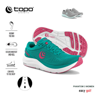 TOPO ATHLETIC ROAD PHANTOM 3 WOMENS RUNNING SHOES  รองเท้ากีฬา วิ่งถนนผู้หญิง