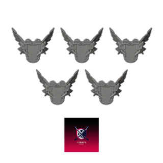 Grimdark scifi miniatures parts Jetpacks Winged02