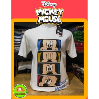 เสื้อDisney ลาย Mickey mouse สีขาว (MK-049)