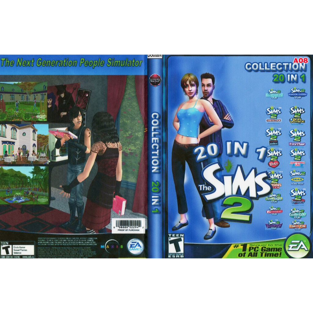 ไม่กิน Spec !! The Sims 2 20 in 1 | Shopee Thailand