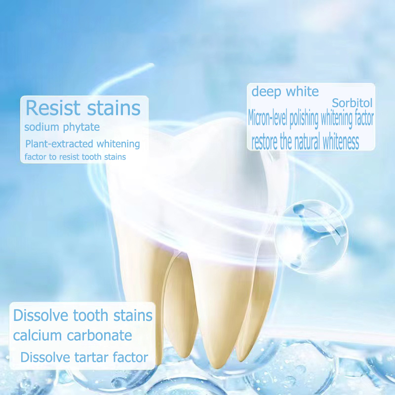ยาสีฟัน-ยาสีฟันฟอกฟันขาว-ยาสีฟันฟันขาว-ลดคราบชา-กาแฟ-คราบควัน-ลดฟันเหลือง-ฟันขาว-ขจัดกลิ่นปาก-ลมหายใจสดชื่น-120g