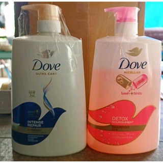 แชมพูสระผม โดฟ Dove ขนาด 850 มล. มี 3สูตร