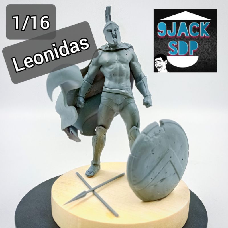 1-16-leonidas-300-สปาต้า-นักรบ-สงคราม-ฟิกเกอร์-เรซิ่น