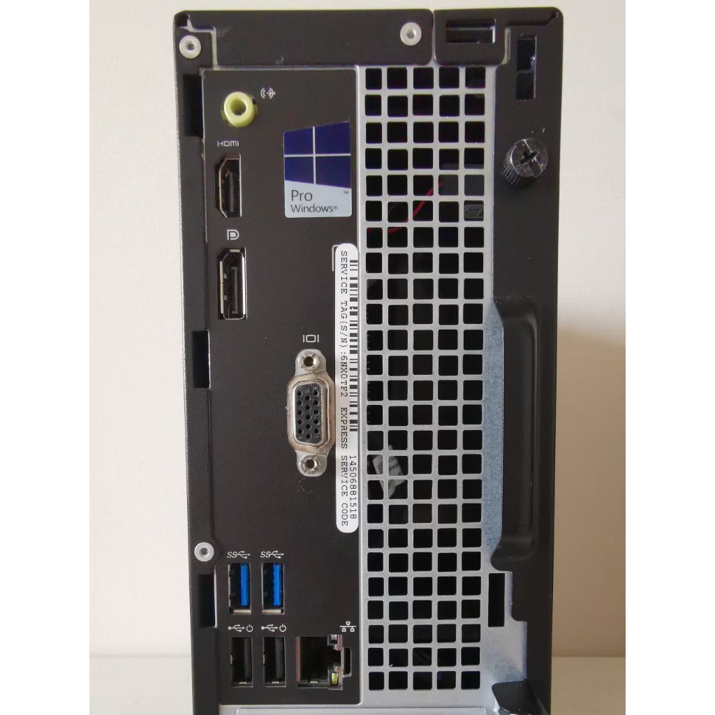 คอมมือสอง-dell-optiplex-3040-sff-cpu-intel-core-i3-6100-3-70-ghz-มี-hdmi-ต่อออกทีวีได้-อุปกรณ์ภายใน-เดิมๆ-ทั้งชุด